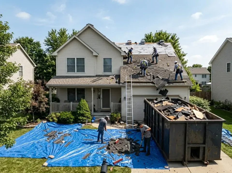 roof-replacement-debris-remova-004 — frequently asked questions, Cheapest Dumpster Rentals in Laurel Bay, SC